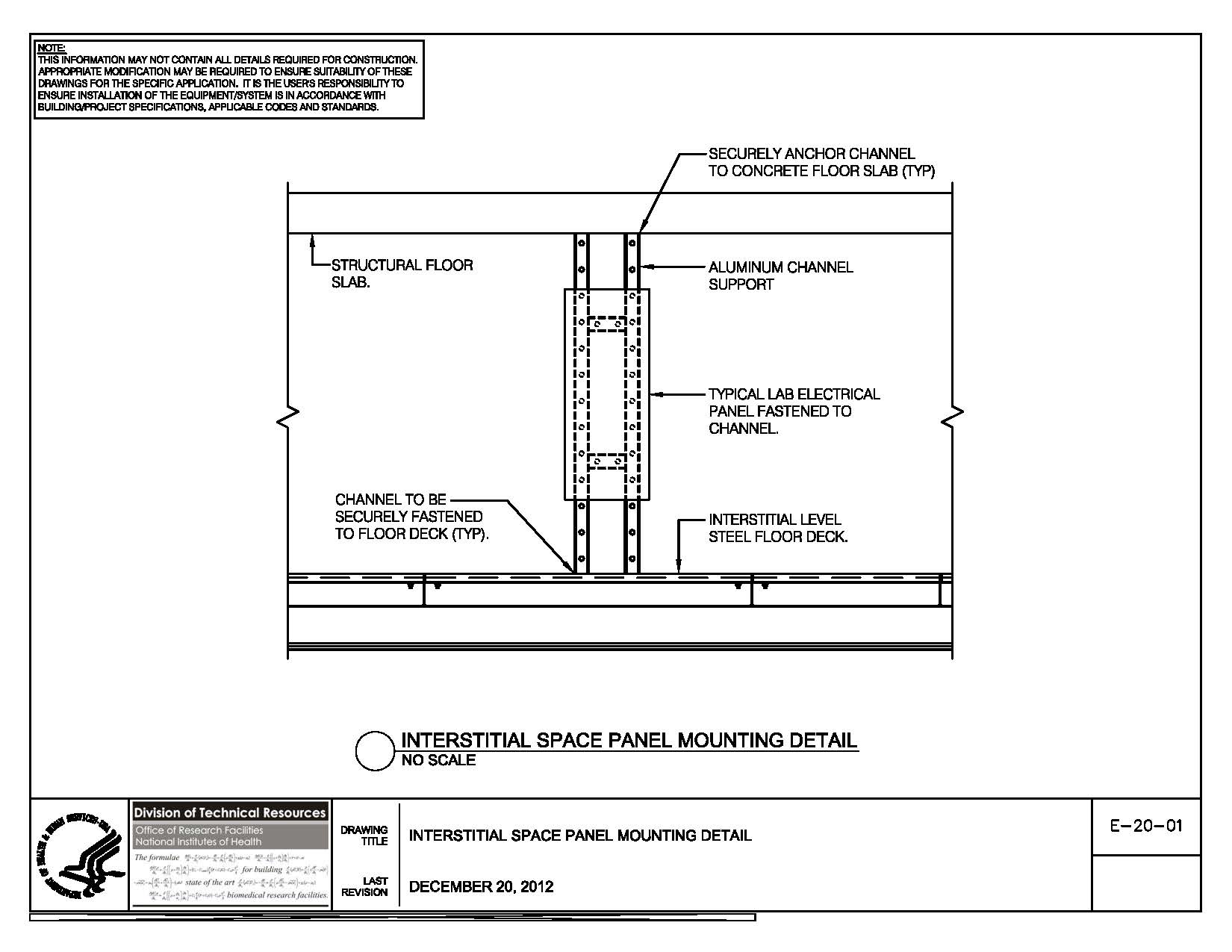 NIH Standard CAD Details